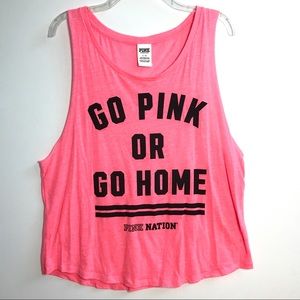 NEW VS Pink tank top sz L